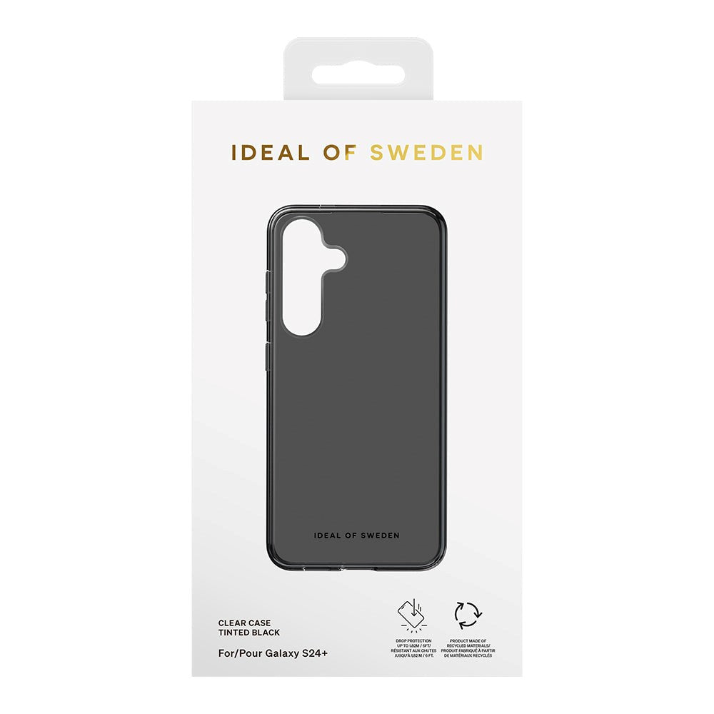 iDeal Of Sweden Clear Case for Samsung Galaxy S24+ (Plus) - Tinted Black