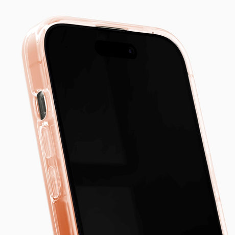 iPhone 14 Pro iDeal Of Sweden Clear Case - MagSafe Compatible - Mocha Mousse