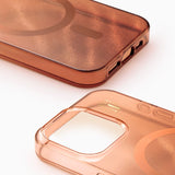 iPhone 14 Pro Max iDeal Of Sweden Clear Case - MagSafe Compatible - Mocha Mousse