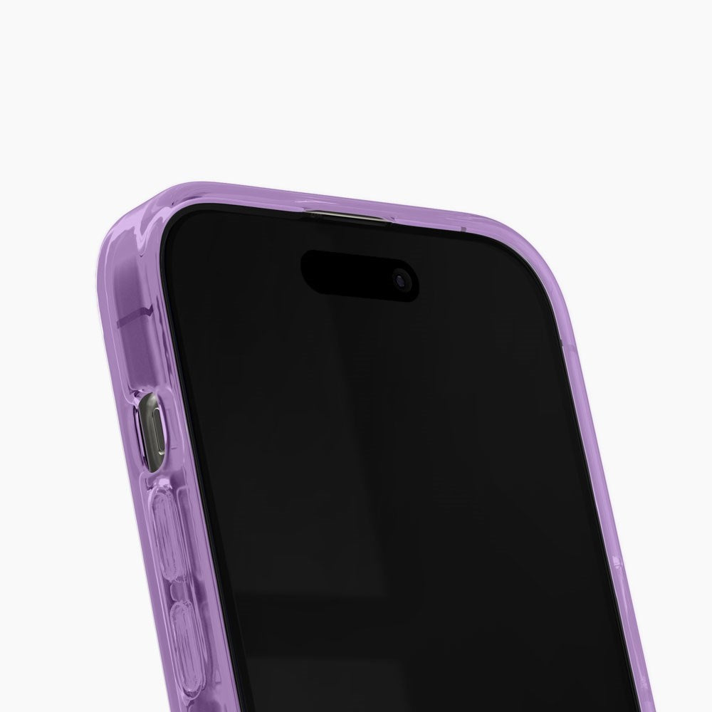 iPhone 17e / 16e / 15 / 14 / 13 iDeal Of Sweden Clear Case - MagSafe Compatible - Amethyst Mist
