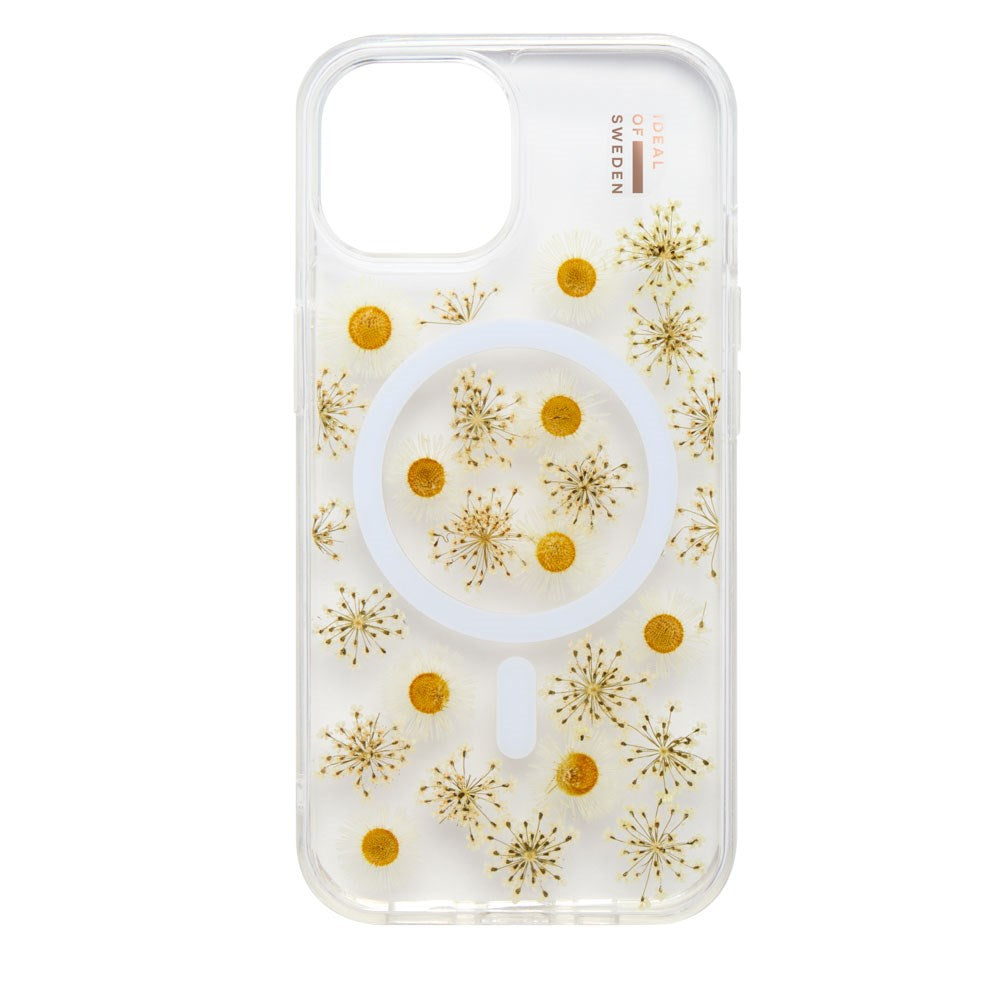 iDeal Of Sweden iPhone 17e / 16e / 15 / 14 / 13 Clear Case - MagSafe Compatible - Daisy Bloom