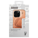 iPhone 15 Pro iDeal Of Sweden Clear Case - MagSafe Compatible - Mocha Mousse