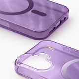 iPhone 16 iDeal Of Sweden Clear Case - MagSafe Compatible - Amethyst Mist