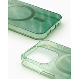 iPhone 16 Pro iDeal Of Sweden Clear Case - MagSafe Compatible - Sage Green