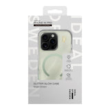 iPhone 16 Pro iDeal Of Sweden Clear Case - MagSafe Compatible - Sage Green