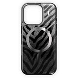 iPhone 16 Pro Max iDeal Of Sweden Clear Case - MagSafe Compatible - Zebra Mystique