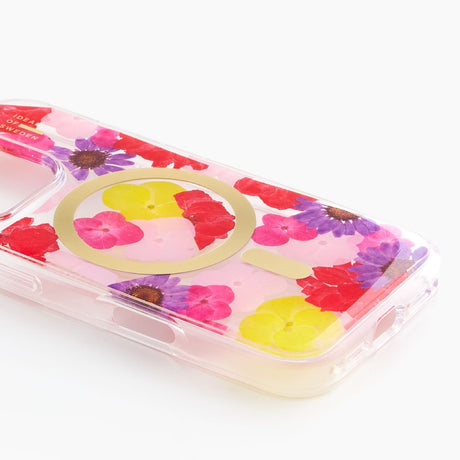 iPhone 16 Pro Max iDeal Of Sweden Clear Case - MagSafe Compatible - Tropical Floral