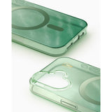 iPhone 17 iDeal Of Sweden Clear Case - MagSafe Compatible - Sage Green