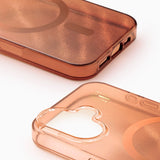 iPhone 17 iDeal Of Sweden Clear Case - MagSafe Compatible - Mocha Mousse