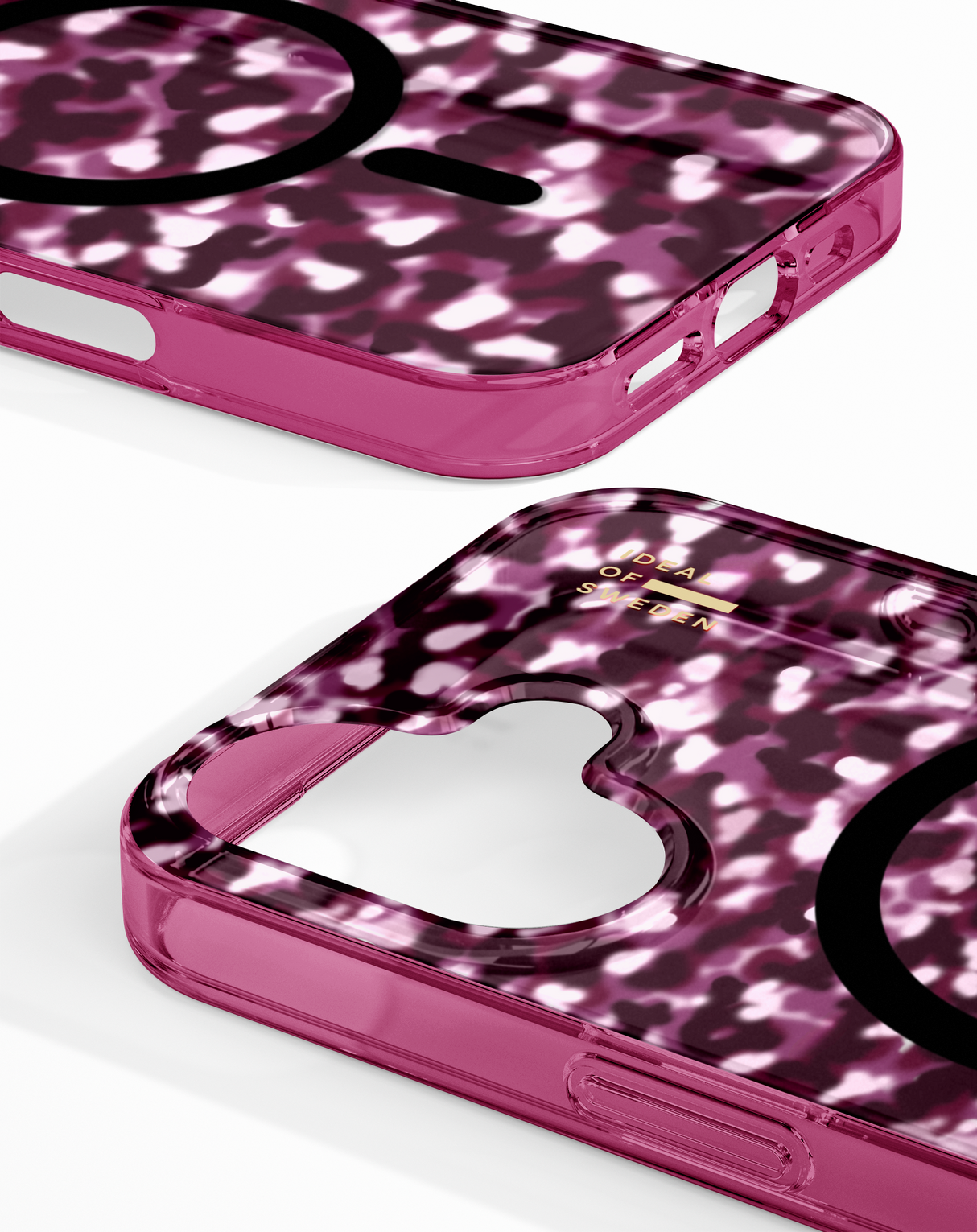 iPhone 17 iDeal Of Sweden Clear Case - MagSafe Compatible - Cherry Crush
