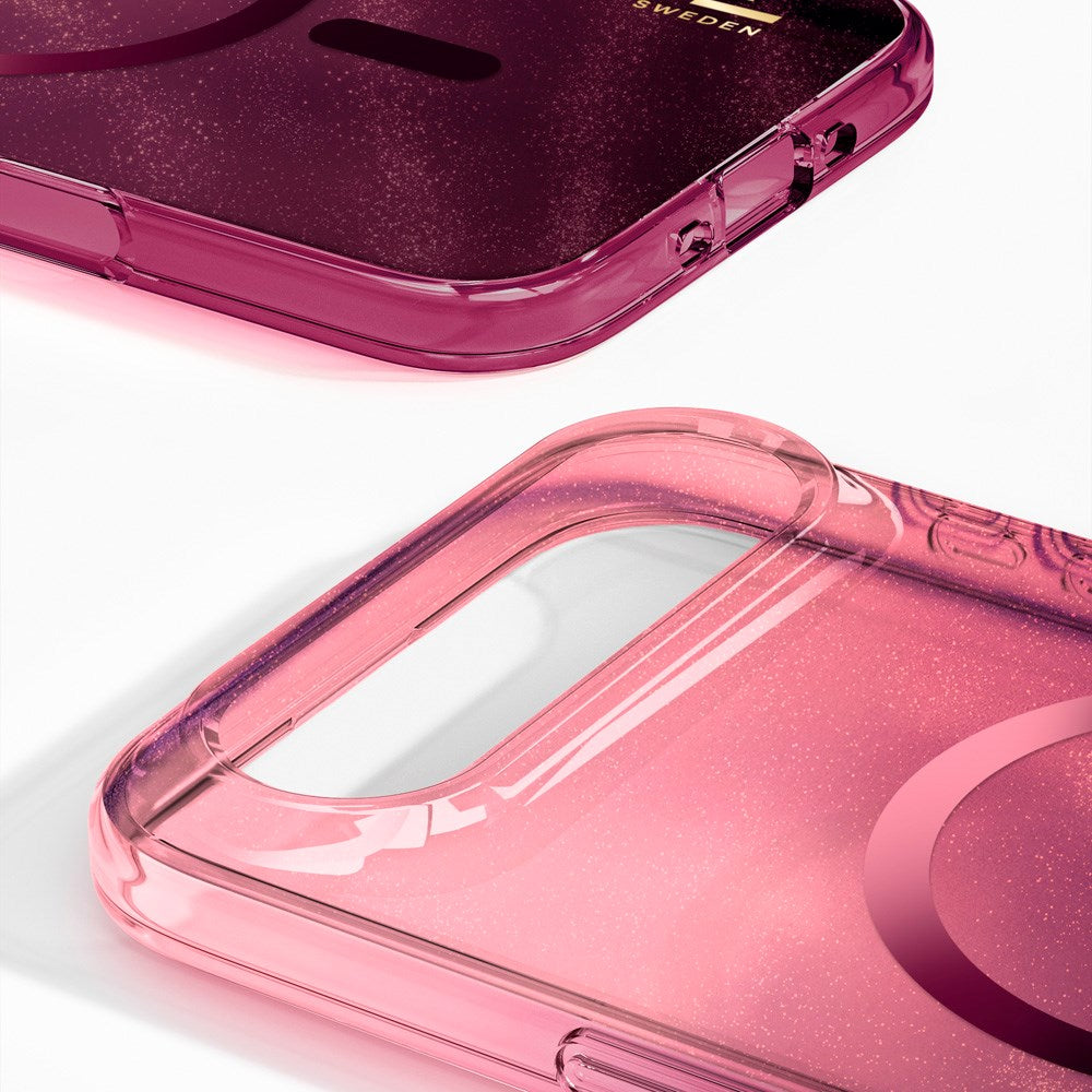 iPhone Air iDeal Of Sweden Clear Case - MagSafe Compatible - Cherry Lacquer