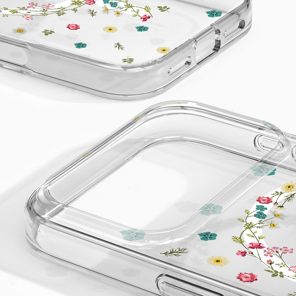 iPhone 17 Pro Max iDeal Of Sweden Clear Case - MagSafe Compatible - Petite Floral