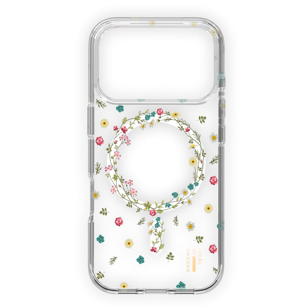 iPhone 17 Pro Max iDeal Of Sweden Clear Case - MagSafe Compatible - Petite Floral