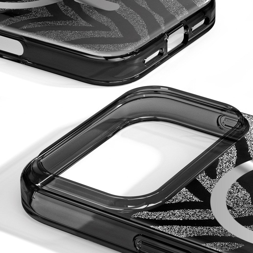 iPhone 17 Pro Max iDeal Of Sweden Clear Case - MagSafe Compatible - Zebra Mystique