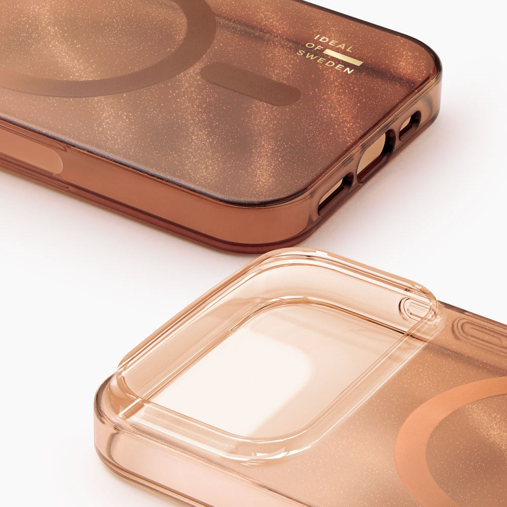 iPhone 18 Pro Max / 17 Pro Max iDeal Of Sweden Clear Case - MagSafe Compatible - Mocha Mousse