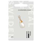iDeal of Sweden Charm Pendant with Lobster Clasp - Pearl