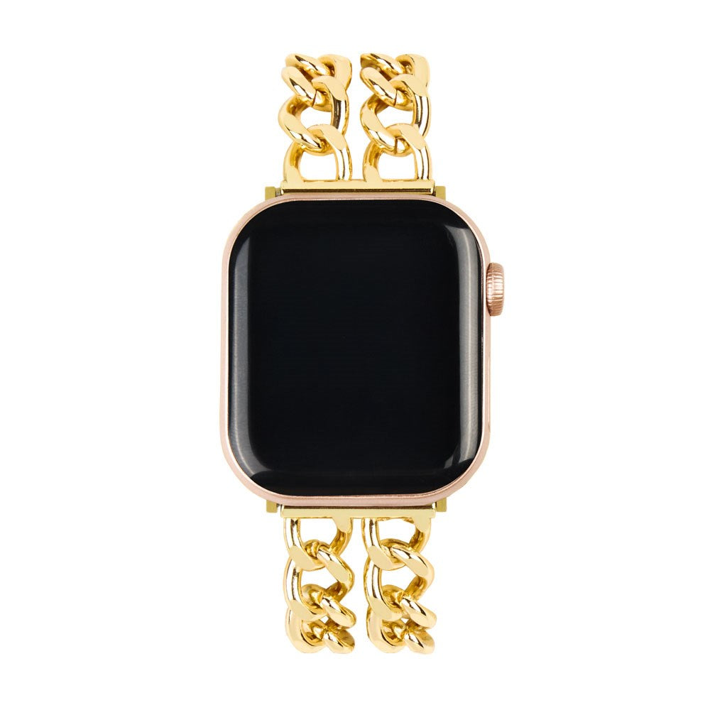 Apple Watch (38/40/SE/41/42mm) iDeal of Sweden Metal Watch Strap - Chain Gold