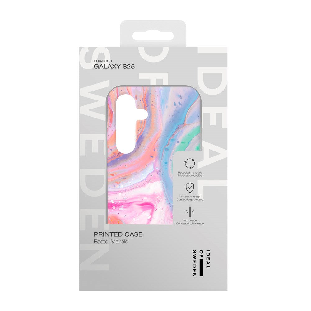 iDeal Of Sweden Samsung Galaxy S25 Fashion Case - Pastel Marble