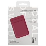 iDeal Of Sweden Magnetic Cardholder - MagSafe Compatible - Fine Wine