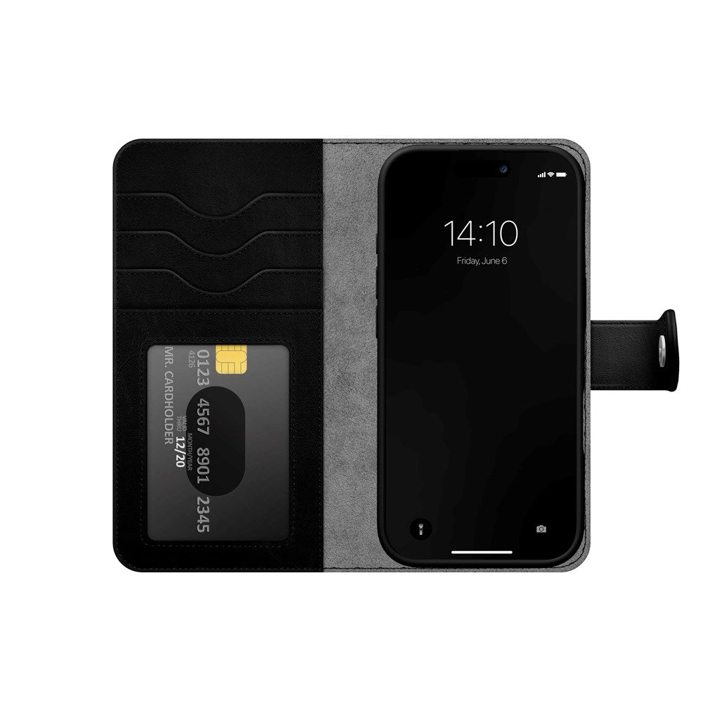 iDeal Of Sweden iPhone 17 Pro Magnet Wallet+ Case - MagSafe Compatible - Black