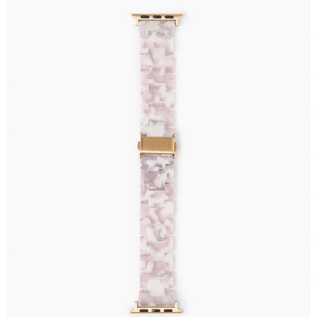 Apple Watch (42/44/SE/45/46/49mm) iDeal of Sweden Resin Watch Strap - Pink Pearl