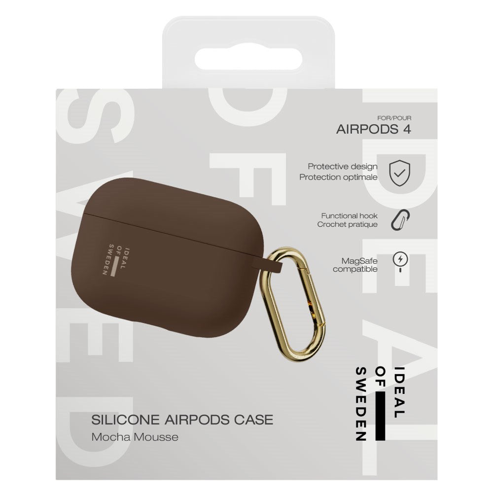 AirPods (4. gen.) iDeal of Sweden Silicone Case - Mocha Mousse