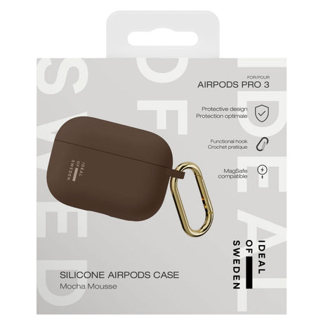 AirPods Pro (3. gen.) iDeal of Sweden Silicone Case - Mocha Mousse