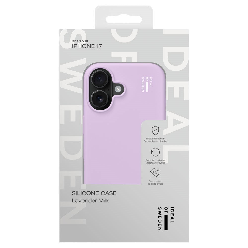iPhone 17 iDeal Of Sweden Silicone Case - Lavender Milk
