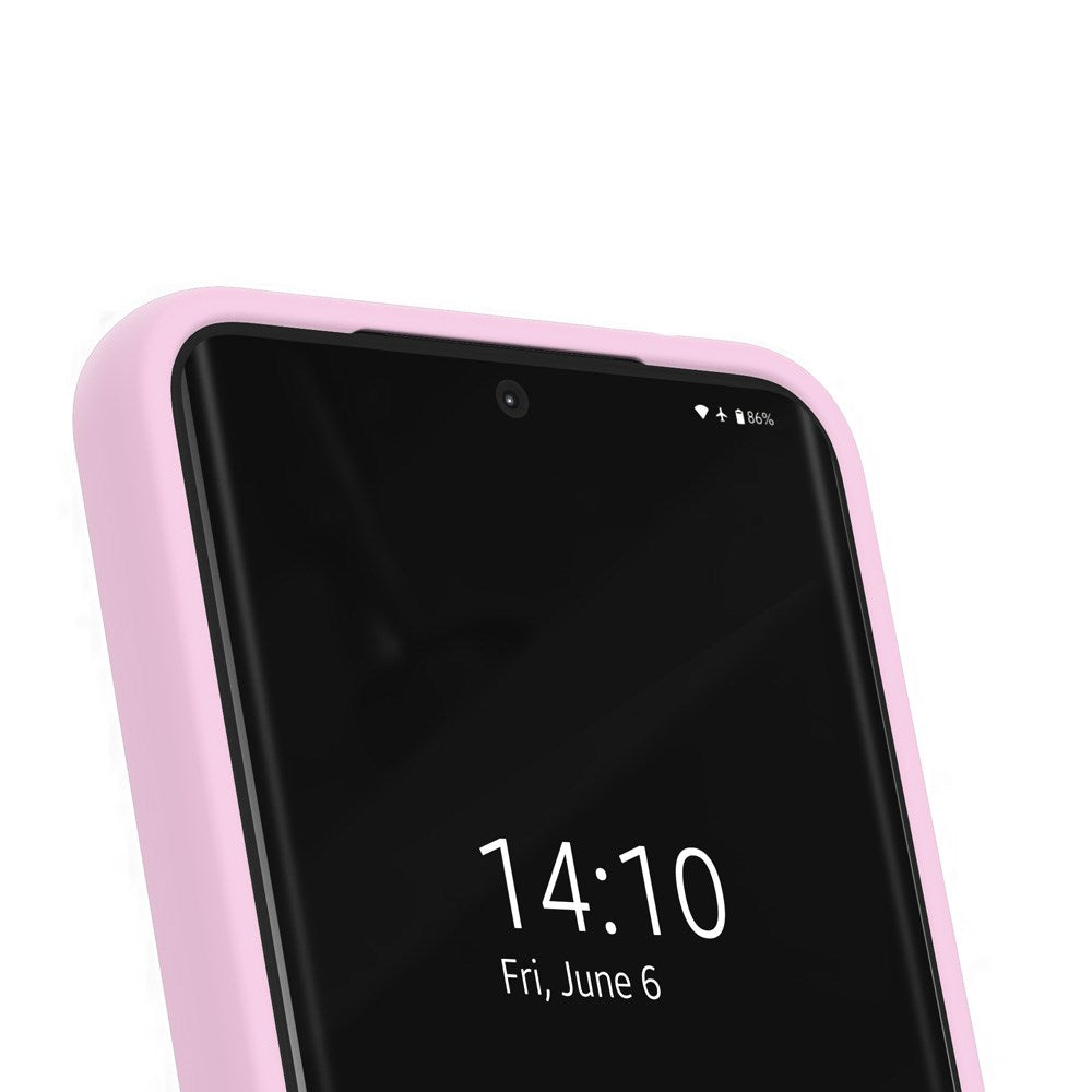 iDeal Of Sweden Samsung Galaxy S25 Silicone Case - Bubblegum Pink