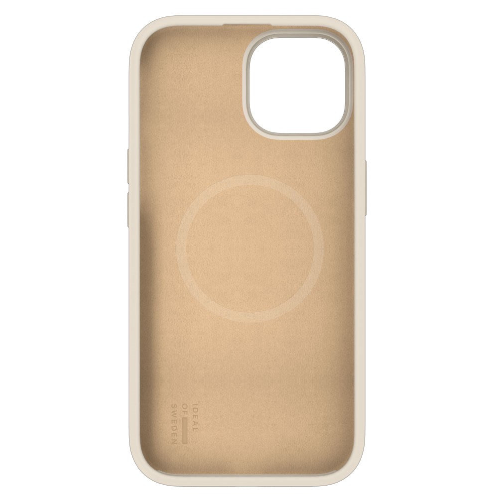 iPhone 17e / 16e / 15 / 14 / 13 iDeal Of Sweden Silicone Case - MagSafe Compatible - Cloud Dancer