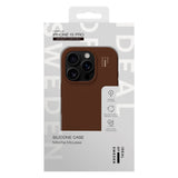 iDeal Of Sweden iPhone 16e / 15 / 14 / 13 Silicone Case - MagSafe Compatible - Mocha Mousse