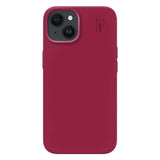 iDeal Of Sweden iPhone 16e / 15 / 14 / 13  Silicone Case - MagSafe Compatible - Cranberry