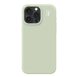 iPhone 15 Pro Max iDeal Of Sweden Silicone Case - MagSafe Compatible - Sage Green