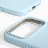 iDeal Of Sweden iPhone 17 Pro Silicone Case - MagSafe Compatible - Light Blue