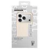 iPhone 17 Pro Max iDeal Of Sweden Silicone Case - MagSafe Compatible - Cloud Dancer