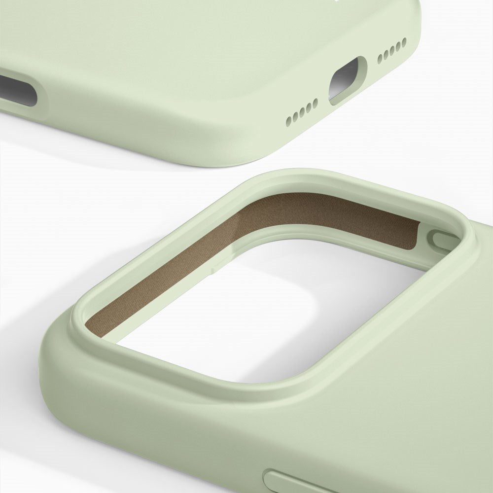 iPhone 18 Pro / 17 Pro iDeal Of Sweden Silicone Case - MagSafe Compatible - Sage Green