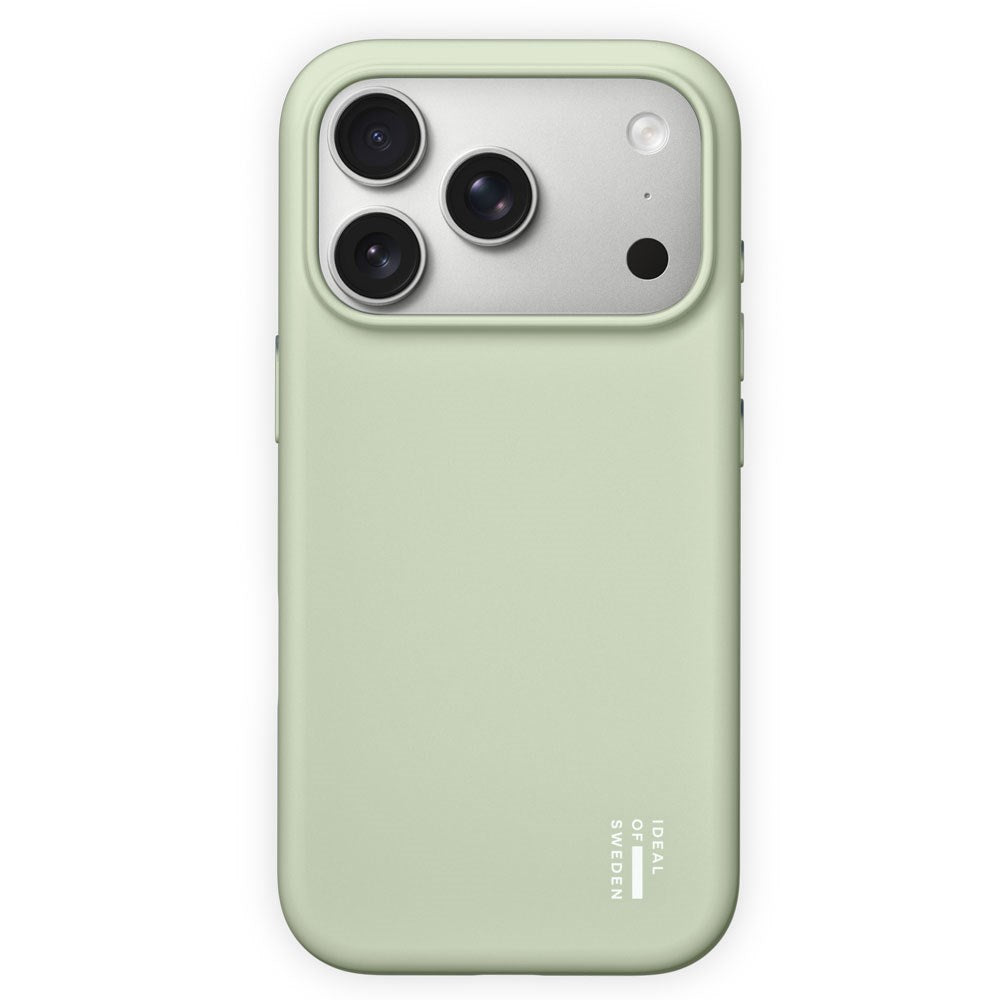 iPhone 18 Pro Max / 17 Pro Max iDeal Of Sweden Silicone Case - MagSafe Compatible - Sage Green
