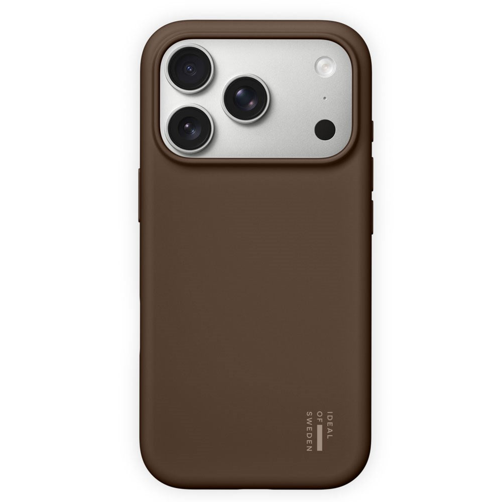 iPhone 18 Pro Max / 17 Pro Max iDeal Of Sweden Silicone Case - MagSafe Compatible - Mocha Mousse