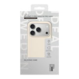 iPhone 18 Pro Max / 17 Pro Max iDeal Of Sweden Silicone Case - MagSafe Compatible - Cloud Dancer