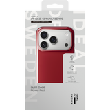 iPhone 17e / 16e / 15 / 14 / 13 iDeal of Sweden Slim Case - MagSafe Compatible - Power Red