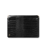 iDeal of Sweden 16" Computer Sleeve - Black Croco