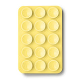 iDeal of Sweden Silicone Suction Cup Phone Holder - MagSafe Compatible - Soft Lemon