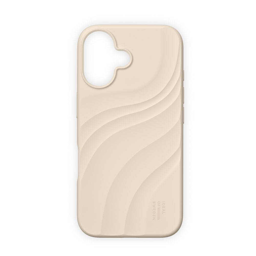iPhone 17 iDeal of Sweden Soft Swirl Silicone Case - MagSafe Compatible - Cloud Dancer