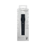 Apple Watch (38/40/SE/41/42mm) iDeal of Sweden Silicone Watch Strap - Size M/L - Black