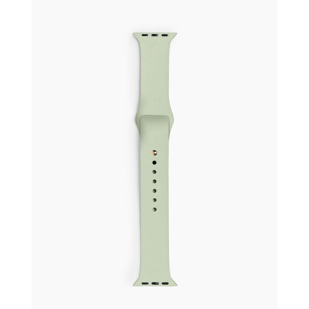 Apple Watch (38/40/SE/41/42mm) iDeal of Sweden Silicone Watch Strap - Size M/L - Sage Green
