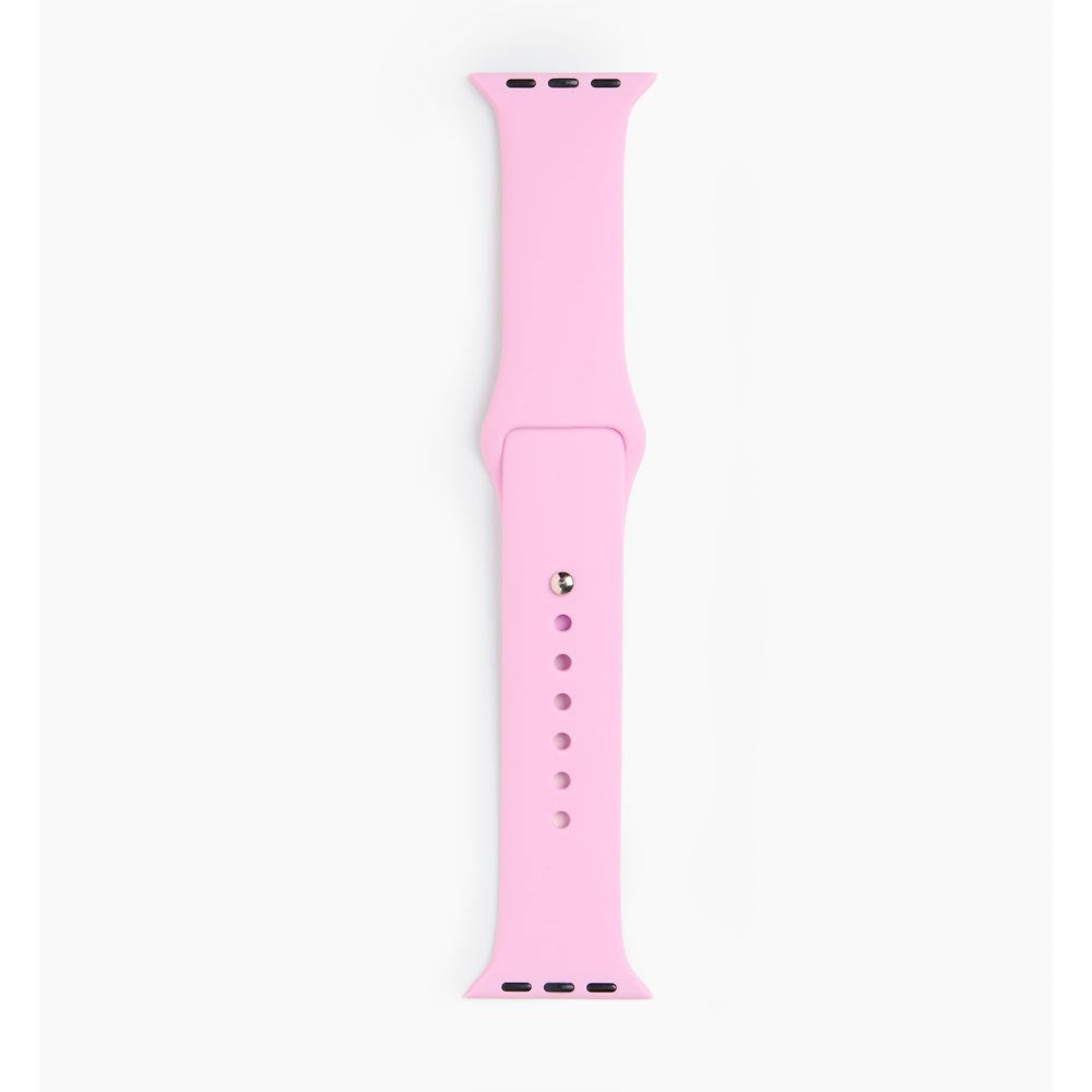 Apple Watch (38/40/SE/41/42mm) iDeal of Sweden Silicone Watch Strap - Size S/M - Bubblegum Pink