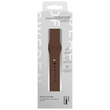 Apple Watch (38/40/SE/41/42mm) iDeal of Sweden Silicone Watch Strap - Size S/M - Mocha Mousse