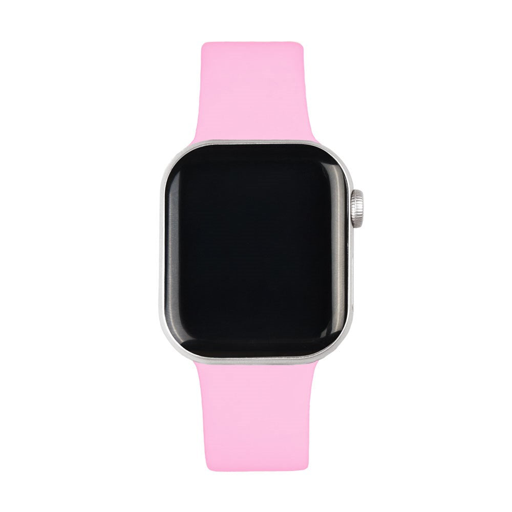 Apple Watch (42/44/SE/45/46/49mm) iDeal of Sweden Silicone Watch Strap - Size M/L - Bubblegum Pink