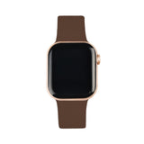 Apple Watch (42/44/SE/45/46/49mm) iDeal of Sweden Silicone Watch Strap - Size M/L - Mocha Mousse