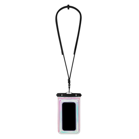 iDeal of Sweden Universal Waterproof Case with Adjustable Strap - Iridescent (Max. Mobile Size: 220 x 120 mm)